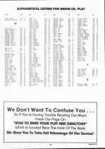 Landowners Index 001, Union County 1992